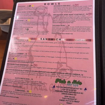 The Guilt Free Glutton - Menu2 - New American Near Me - Las Vegas, Nevada
