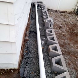 Marchese Landscaping - Drainage system re-routed
