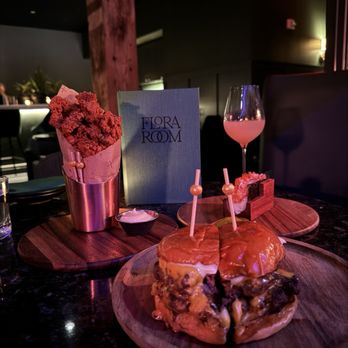 Flora Room - Burger, popcorn chicken, cocktail - Cocktail Bars Near Me - Minneapolis, Minnesota Flora Room - Burger, popcorn chicken, cocktail - Cocktail Bars Near Me - Minneapolis, Minnesota