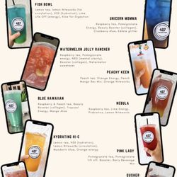 407 nutrition - Menu