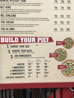 Menu photo 2 Mellow Mushroom Pigeon Forge Island Pigeon Forge, TN