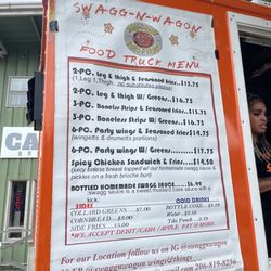 Swagg-N-Wagon - Menu 9/23/23