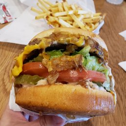 Animal Style Burger