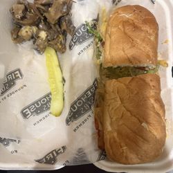 Firehouse Subs - Veggie with tons of mushrooms when supposed to be NO mushrooms