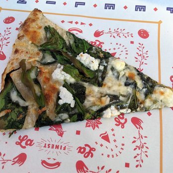 Superfine Pizza - Superfine Pizza 03/05/2020: Spinach on White Slice – Four Cheeses, Spinach - Pizza Near Me - Los Angeles, California Superfine Pizza - Superfine Pizza 03/05/2020: Spinach on White Slice – Four Cheeses, Spinach - Pizza Near Me - Los Angeles, California