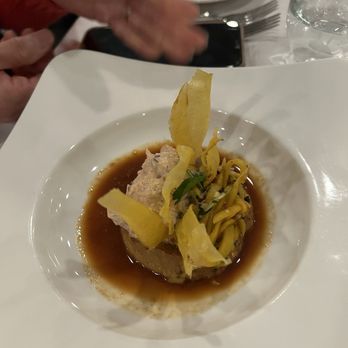 Ernest's Dining Room - Crab custard - Canadian (New) Near Me - Edmonton, Alberta