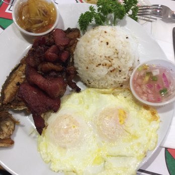 Cafe Colma - Bansilog combo with Tocino - Filipino Near Me - Colma, California Cafe Colma - Bansilog combo with Tocino - Filipino Near Me - Colma, California