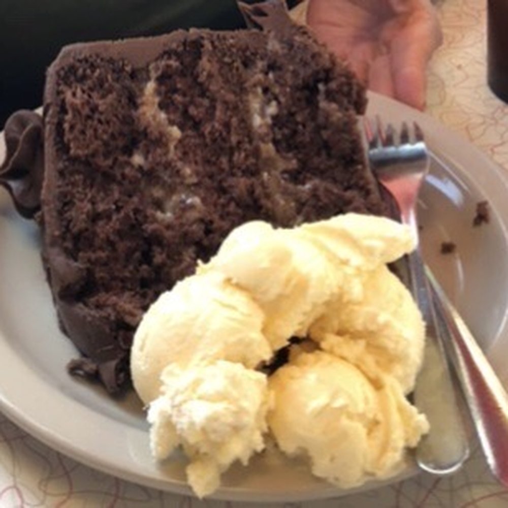 Chase's Diner - Massive piece of the best chocolate cake ever! - Diners Near Me - Chandler, Arizona Chase's Diner - Massive piece of the best chocolate cake ever! - Diners Near Me - Chandler, Arizona