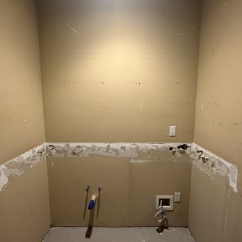 Maximum Drywall - Bar area cabinet removal damage - Drywall Installation & Repair Near Me - Woodland, California