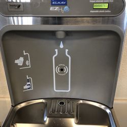 West Loch Fitness Center - Going green! Bring your bottle and fill it here. Cut down the use of plastic.