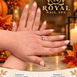 Royal Nails Spa - Cozy Season Calls For Nails. We love creating looks that help you feel polished, relaxed, and beautifully refreshed. Visit us this fall