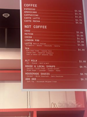 Menu photo 2 Cafe Chica Albuquerque, NM