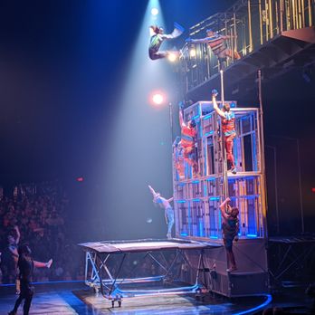Cirque du Soleil - VOLTA - Trampo-wall. My favorite of the acts. - Performing Arts Near Me - Atlanta, Georgia