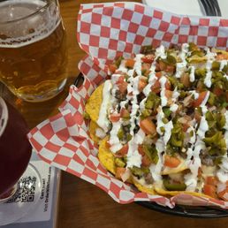 Loaded Nachos & Cranberry Sauce Sour Loaded Nachos & Cranberry Sauce Sour
