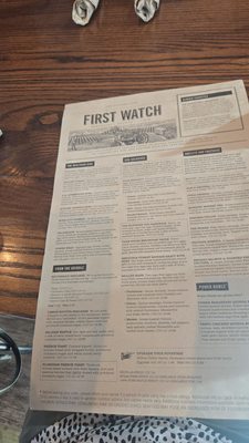 Menu photo 2 First Watch Dania Beach, FL