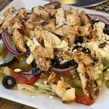 Nico's Pizza Worcester - Salad with chicken - Pizza Near Me - Worcester, Pennsylvania Nico's Pizza Worcester - Salad with chicken - Pizza Near Me - Worcester, Pennsylvania