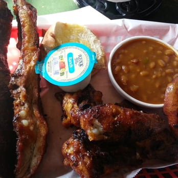 Pit Boss BBQ - 2 Ribs and 5 chicken wings - Barbeque Near Me - Hapeville, Georgia Pit Boss BBQ - 2 Ribs and 5 chicken wings - Barbeque Near Me - Hapeville, Georgia