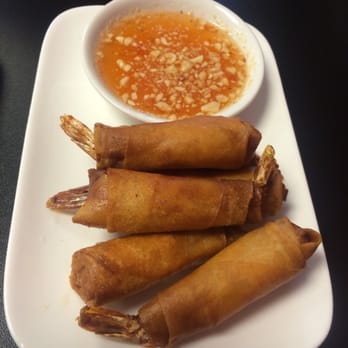 Krua Thai Restaurant - Shrimp Rolls! - Thai Near Me - Abilene, Texas