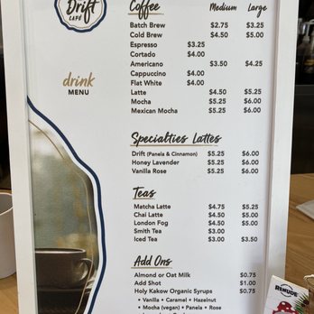 Drift Cafe - Coffee & Tea Near Me - Pacific Beach, California