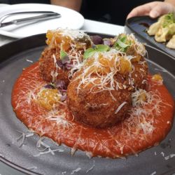 Somewhere Dine Bar - Arancini, regularly $20, but $10 during Happy Hour (5pm-7pm daily).