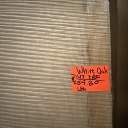 The price ON THE ITEM on the floor (which is subsequently what I paid them). The price ON THE ITEM on the floor (which is subsequently what I paid them).
