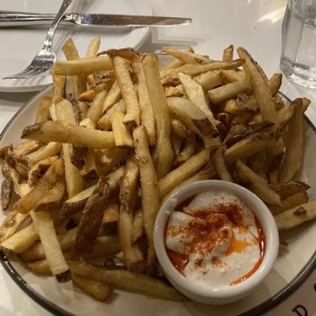 Doya - $9 fries. They're good but filled us up before we could try other more interesting cuisine - Turkish Near Me - Miami, Florida