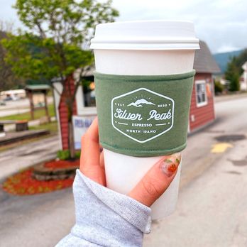Silver Peak Espresso - a hand holding a cup of coffee - Coffee & Tea Near Me - Smelterville, Idaho Silver Peak Espresso - a hand holding a cup of coffee - Coffee & Tea Near Me - Smelterville, Idaho