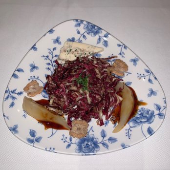 Ristorante TOSCA - Appetizer: Radicchio e Gorgonzola - Italian Near Me - Washington, DC, District of Columbia