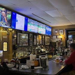 The Penfield Pub - Bar area - lots of TVs