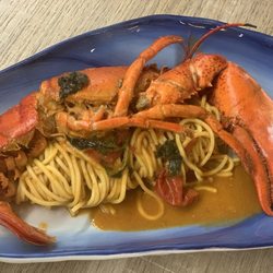 Risto Pescheria Il Porto - Lobster with fresh pasta