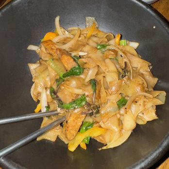 Thai District - Drunken Pork Rag Noodles - Thai Near Me - Long Beach, California Thai District - Drunken Pork Rag Noodles - Thai Near Me - Long Beach, California