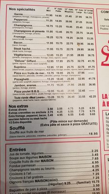 Menu photo 3 Pizza Giffard Quebec City, QC Menu photo 3 Pizza Giffard Quebec City, QC