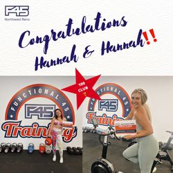 F45 Training Northwest Reno - Members hitting goals and milestones!