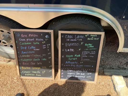 Menu photo 4 Matinee Coffee + Concessions Leander, TX