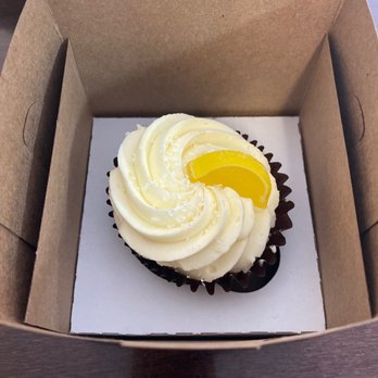 Amaretti Desserts - Lemon overload cupcake! - Desserts Near Me - Jacksonville, Florida