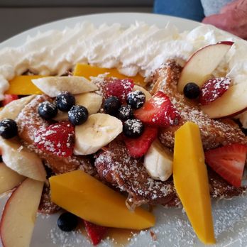 Gaetanos - Amazing coconut stuffed French toast. It was huge! - Italian Near Me - Stoneham, Massachusetts Gaetanos - Amazing coconut stuffed French toast. It was huge! - Italian Near Me - Stoneham, Massachusetts