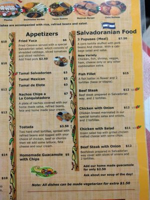 Menu photo 8 La Conquistadora Surrey, BC