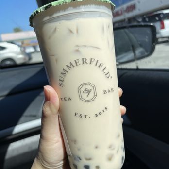 Summerfield Tea Bar - Phoenix jasmine latte - Bubble Tea Near Me - Santa Ana, California