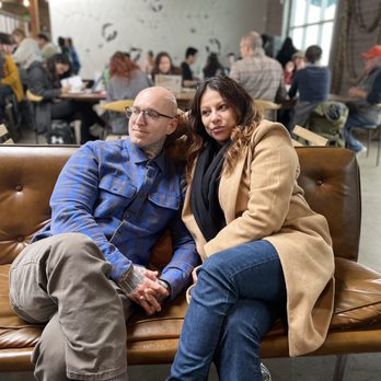 MoonGoat Coffee Roasters - My sis and friend - Coffee Roasteries Near Me - Costa Mesa, California