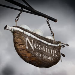Nesting - Squally sky over Concord... and a few special effects with Photoshop