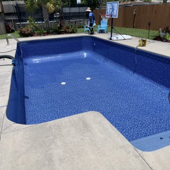 C & R Pools - New Custom Liner Installed - Pool & Hot Tub Service Near Me - Slidell, Louisiana C & R Pools - New Custom Liner Installed - Pool & Hot Tub Service Near Me - Slidell, Louisiana