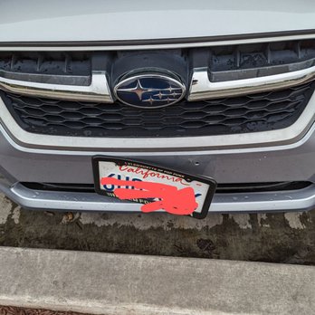 Quick Quack Car Wash - Went in for a wash and the car wash ripped out half of my license plate and bent it - Car Wash Near Me - Marina, California