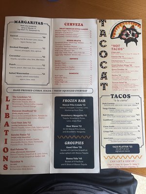 Menu photo 6 Tacocat Augusta, GA