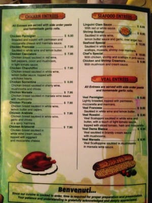 Menu photo 7 Tony's Pizza & Pasta Dallas, TX