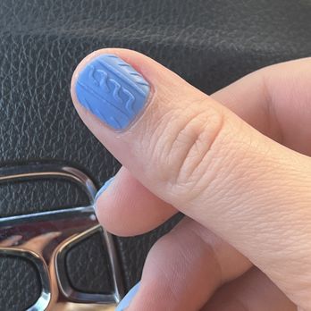 Lucky Nails - Gel nails. Raised dipped sweater design. - Nail Salons Near Me - Auburn, Alabama Lucky Nails - Gel nails. Raised dipped sweater design. - Nail Salons Near Me - Auburn, Alabama