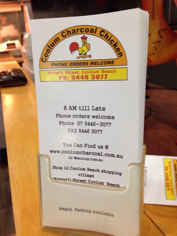 DUSTY’S CHARCOAL CHICKEN Updated May 2024 Birtwill St, Coolum Beach