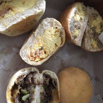 Kolache Factory - Buns...Buns... buns...~Ranchero, sausage, Philly steak. Yummy!! - Bakeries Near Me - Tustin, California Kolache Factory - Buns...Buns... buns...~Ranchero, sausage, Philly steak. Yummy!! - Bakeries Near Me - Tustin, California