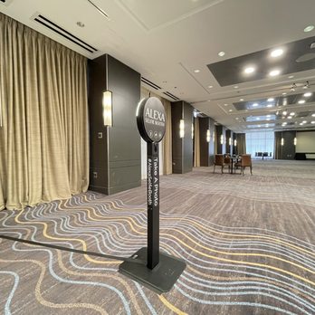Hyatt Regency Chicago - One of their ballrooms, plenty of space to host your event. Client decided to use Alexa Selfie Booth to entertain the guests. - Hotels Near Me - Chicago, Illinois Hyatt Regency Chicago - One of their ballrooms, plenty of space to host your event. Client decided to use Alexa Selfie Booth to entertain the guests. - Hotels Near Me - Chicago, Illinois