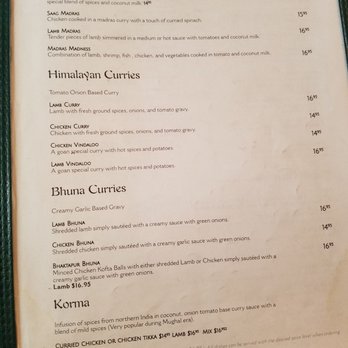 Himalayan Kitchen - Menu - Indian Near Me - Honolulu, Hawaii