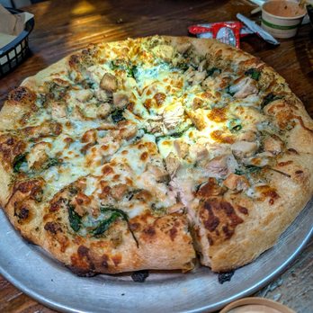 Firebrand Artisan Breads - chicken pesto pizza $24 - Bakeries Near Me - Alameda, California